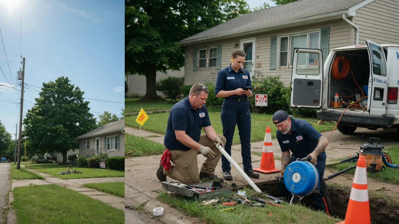 Sewer Line Repair in Media, IL near me